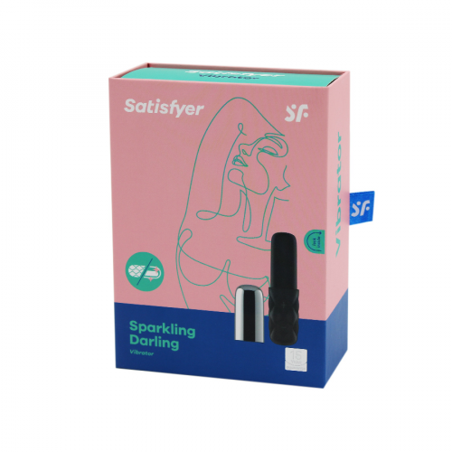 SATISFYER Вибратор Sparkling Darling серебристый 4001180 1,11,38,2  в Казахстане, интернет-аптека Aurma.kz