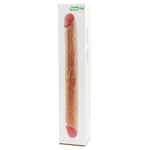 LOVETOY Фаллоимитатор двухконечный Realistic Double Dildo 17" телесный LV2213 2,1,97  в Казахстане, интернет-аптека Aurma.kz