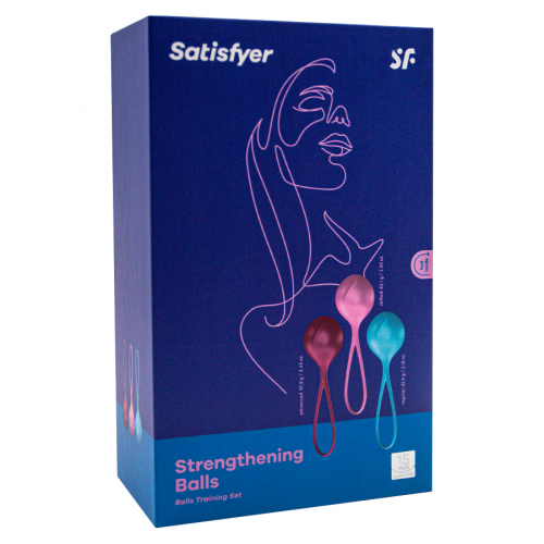 SAFETY SEAL Шарики вагинальные Satisfyer balls одинарный классика J01512N  в Казахстане, интернет-аптека Aurma.kz