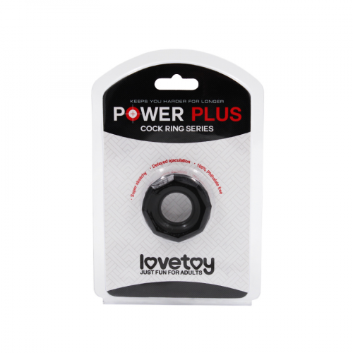 LOVETOY POWER PLUS Кольцо эрекционное LV1434В  в Казахстане, интернет-аптека Aurma.kz