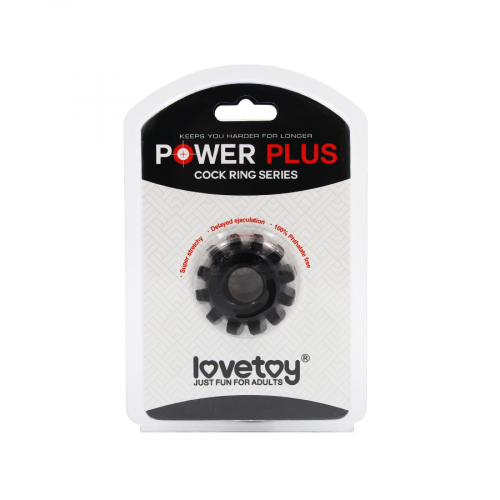 LOVETOY POWER PLUS Кольцо эрекционное LV1432В  в Казахстане, интернет-аптека Aurma.kz