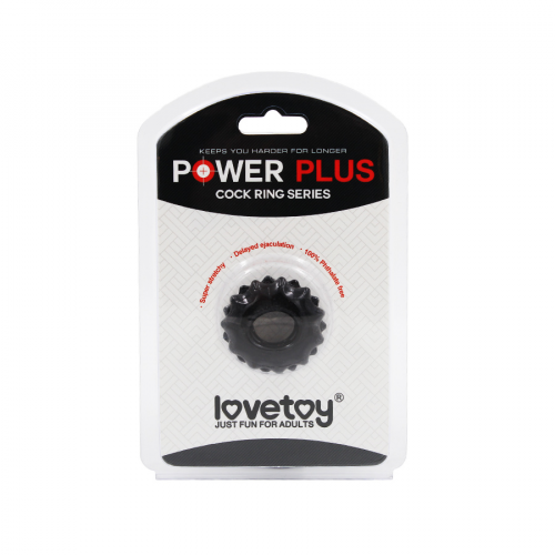 LOVETOY POWER PLUS Кольцо эрекционное LV1431В  в Казахстане, интернет-аптека Aurma.kz