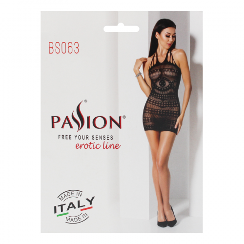 PASSION EROTIC LINE Боди-комбинезон 05/2019 BS063 White 22.1.9.63.3  в Казахстане, интернет-аптека Рокет Фарм