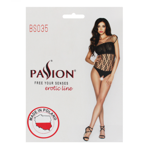 PASSION EROTIC LINE Боди-комбинезон 03/2020 BS035 Pink 22.1.9.35.4  в Казахстане, интернет-аптека Рокет Фарм