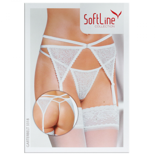 SOFTLINE Пояс для чулок и стринги GARTERBELT M/L 331827  в Казахстане, интернет-аптека Рокет Фарм