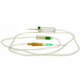 Устройство/Система Bioset Budget для внутривенного вливания инфузионных растворов с иглой 21G Устройство инфузионное