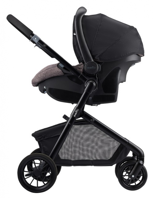 Коляска-трансформер 2в1 Evenflo Travel System Pivot Casual Gray  в Казахстане, интернет-аптека Рокет Фарм