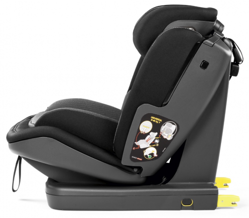 Автокресло Peg-Perego Viaggio 1-2-3 Via Crystal Black  в Казахстане, интернет-аптека Рокет Фарм