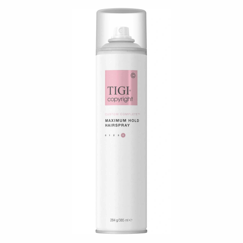 Лак суперсильной фиксации волос TIGI Copyright Custom Care™ MAXIMUM HOLD HAIRSPRAY 385мл  в Казахстане, интернет-аптека Рокет Фарм