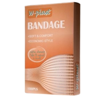 Лейкопластырь W-plast бактерицидный на пленочной основе 7.2x1.9 см  в Казахстане, интернет-аптека Aurma.kz