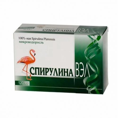 СПИРУЛИНА-ВЭЛ 500мг N120 таб Таблетки в Казахстане, интернет-аптека Рокет Фарм