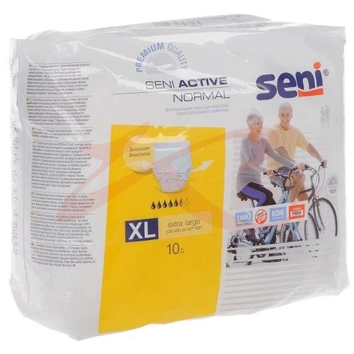 Подгузники урологические Seni Active Normal XL трусики в Казахстане, интернет-аптека Aurma.kz