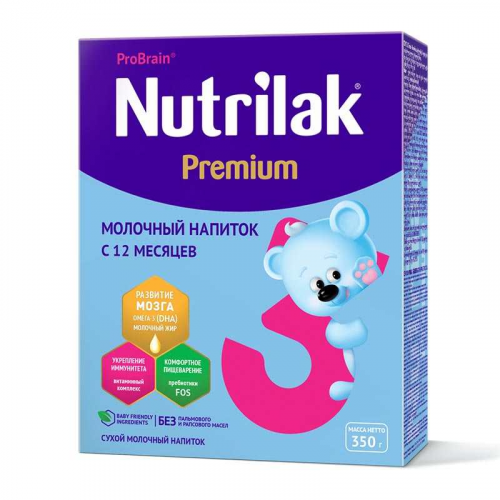 Nutrilak Premium 3 смесь молочная сухая  в Казахстане, интернет-аптека Aurma.kz