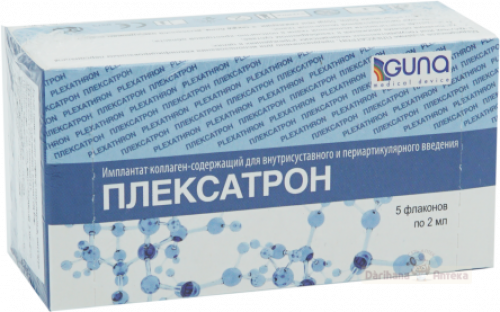 Плексатрон имплантат коллаген-содержащий в/суст 2 мл №5  в Казахстане, интернет-аптека Aurma.kz