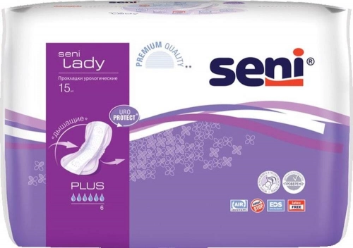 Урологические прокладки Seni Lady Plus   в Казахстане, интернет-аптека Aurma.kz