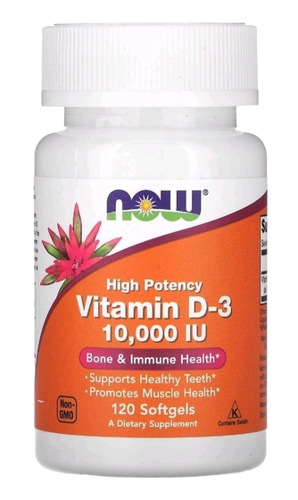 Now Foods витамин D3 Таблетки в Казахстане, интернет-аптека Aurma.kz