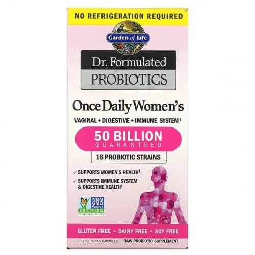 Dr. Formulated Probiotics Once Daily Women's Капсулы в Казахстане, интернет-аптека Рокет Фарм