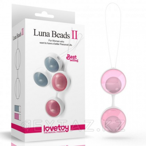 Вагинальные шарики для тренировки интимных мышц Luna beads 2  в Казахстане, интернет-аптека Aurma.kz