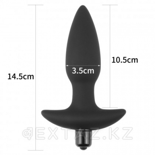 Силиконовый анальный плаг с вибрацией - Fantasy Anal Plug в Казахстане, интернет-аптека Aurma.kz