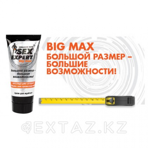 КРЕМ ДЛЯ МУЖЧИН "BIG MAX" серия Sex Expert 50г  в Казахстане, интернет-аптека Aurma.kz