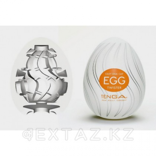 МАСТУРБАТОР TENGA EGG TWISTER - ОРИГИНАЛ  в Казахстане, интернет-аптека Рокет Фарм