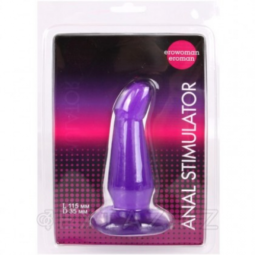 Стимулятор анальный ANAL STIMULATOR (втулка), фиолетовый  в Казахстане, интернет-аптека Aurma.kz