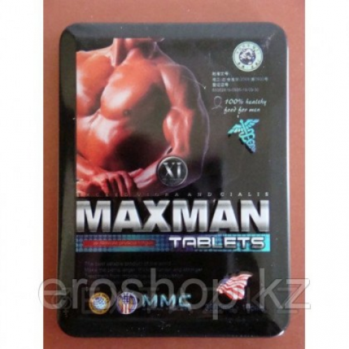 Препарат для потенции "Maxman XI" (10 таб.)  в Казахстане, интернет-аптека Aurma.kz
