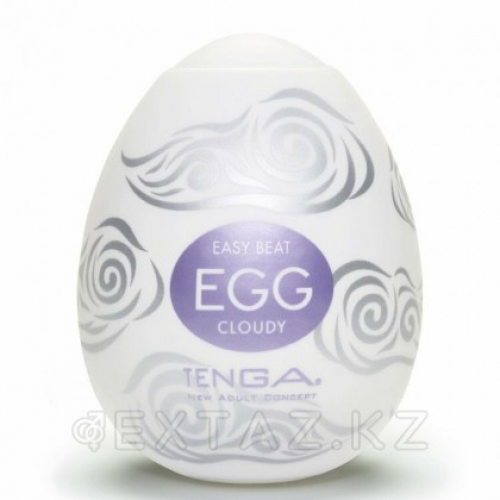 TENGA Egg Мастурбатор яйцо Cloudy  в Казахстане, интернет-аптека Aurma.kz