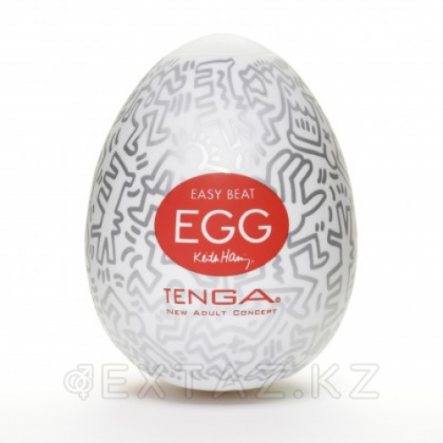 TENGA&Keith Haring Egg Мастурбатор яйцо Party в Казахстане, интернет-аптека Aurma.kz