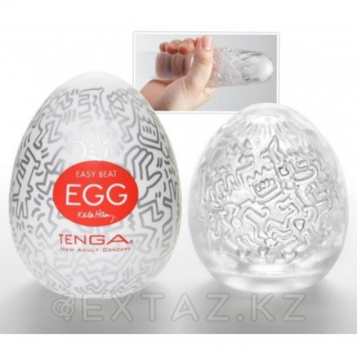 TENGA&Keith Haring Egg Мастурбатор яйцо Party  в Казахстане, интернет-аптека Aurma.kz