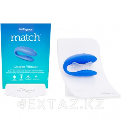WE-VIBE Match Вибратор для пар голубой  в Казахстане, интернет-аптека Aurma.kz
