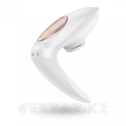 Вибро-вакуумно-волновой стимулятор для пар Satisfyer Pro 4 Couples  в Казахстане, интернет-аптека Aurma.kz