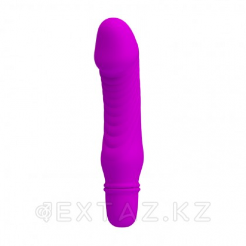 Мини вибратор "Stev" 13,5 x 2,9 см. фиолетовый  в Казахстане, интернет-аптека Aurma.kz