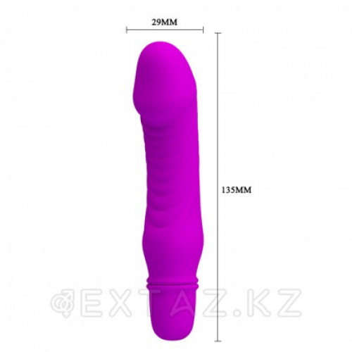 Мини вибратор "Stev" 13,5 x 2,9 см. фиолетовый в Казахстане, интернет-аптека Aurma.kz