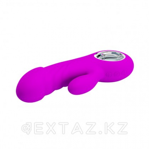 Мини вибратор со стимуляцией клитора "Ansel" 15,8 x 3,4 см.  в Казахстане, интернет-аптека Aurma.kz