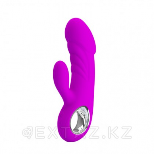 Мини вибратор со стимуляцией клитора "Ansel" 15,8 x 3,4 см.  в Казахстане, интернет-аптека Aurma.kz