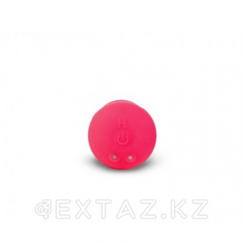 Маленькая дизайнерская анальная пробка с вибрацией Fun Toys Gplug - розовая  в Казахстане, интернет-аптека Aurma.kz