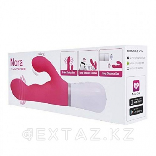 Вибратор Lovense Nora New. Для пар и моделей-вебкам, 20 см. в Казахстане, интернет-аптека Aurma.kz