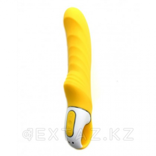 Желтый вибратор для точки G Satisfyer Vibes - Yummy Sunshine, 22 см  в Казахстане, интернет-аптека Aurma.kz