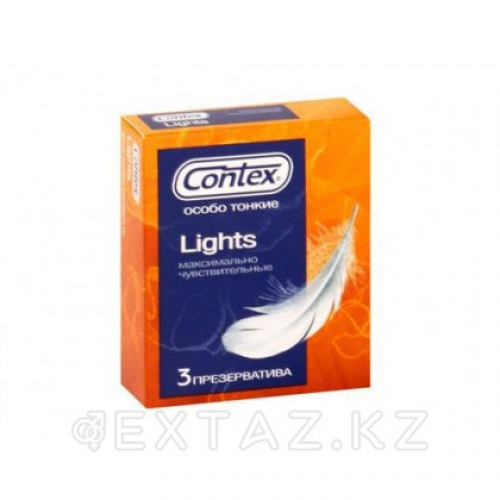 Презервативы Contex Lights, 3 шт.  в Казахстане, интернет-аптека Aurma.kz