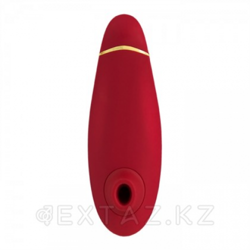 Бесконтактный клиторальный стимулятор Womanizer Premium красный/золотой в Казахстане, интернет-аптека Aurma.kz