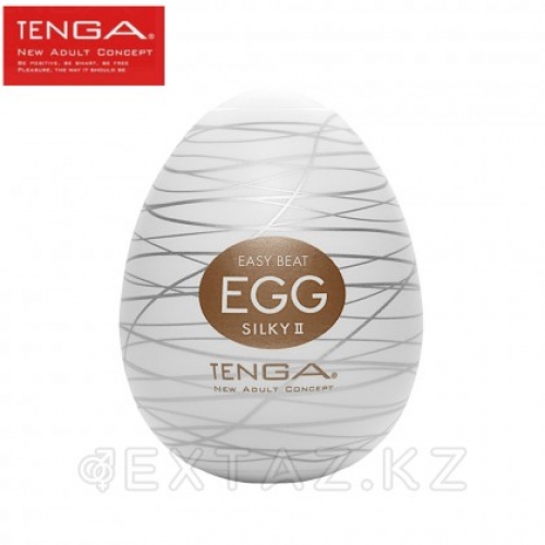 Мастурбатор Tenga Egg SILKY II Gold в Казахстане, интернет-аптека Aurma.kz