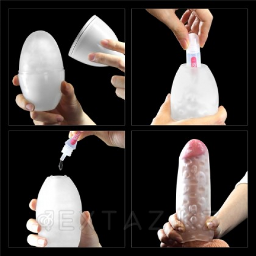 Мастурбатор яйцо Stamina Nodules Red  в Казахстане, интернет-аптека Aurma.kz