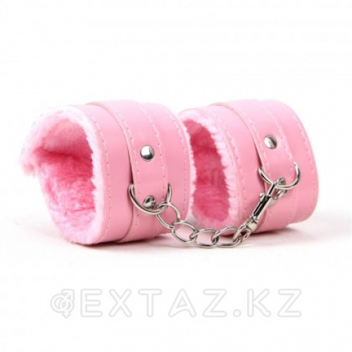 Наручники на меху SM Bondage Pink в Казахстане, интернет-аптека Aurma.kz