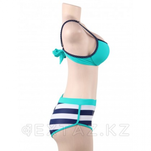 Купальник тройка Stripe Blue (M)  в Казахстане, интернет-аптека Рокет Фарм