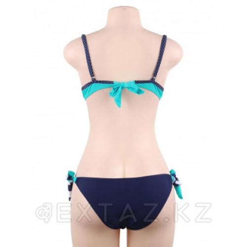 Купальник тройка Stripe Blue (XL)  в Казахстане, интернет-аптека Aurma.kz