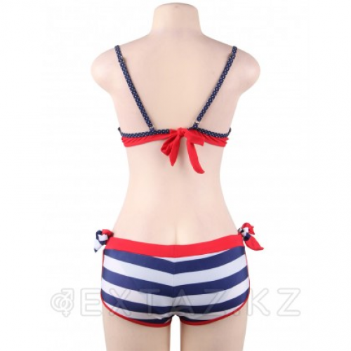 Купальник тройка Red Stripe (L)  в Казахстане, интернет-аптека Aurma.kz