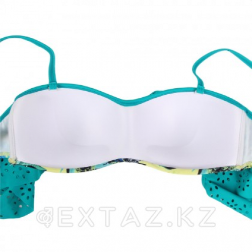 Купальник с воланами Pineapple Print Green (L)  в Казахстане, интернет-аптека Aurma.kz