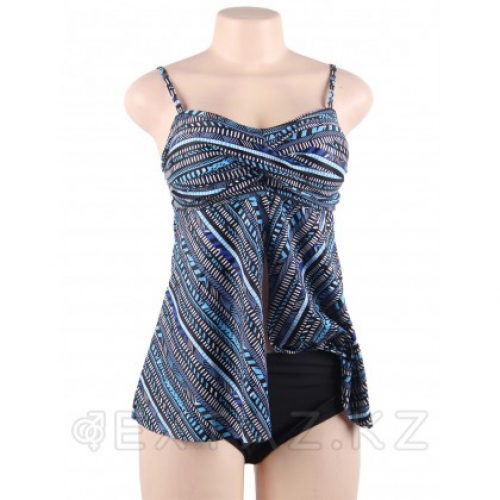 Купальник разлетайка Stripe Print (XL)  в Казахстане, интернет-аптека Aurma.kz