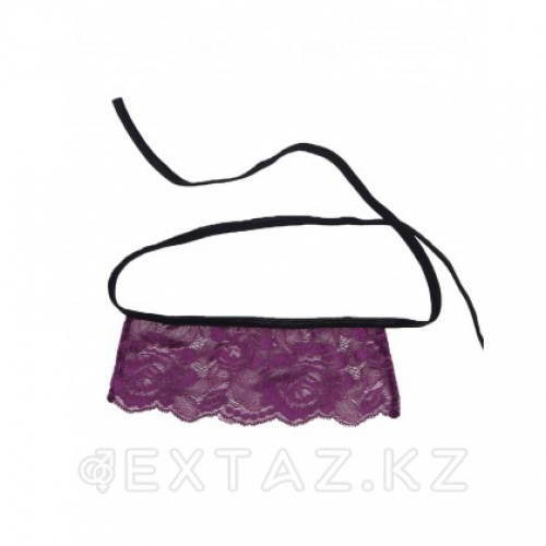 Сексуальное кружевное белье + маска на глаза Purple Lace (M-L)  в Казахстане, интернет-аптека Aurma.kz